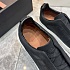 Мужские кроссовки Ermenegildo Zegna Triple Stitch Alligator - Black