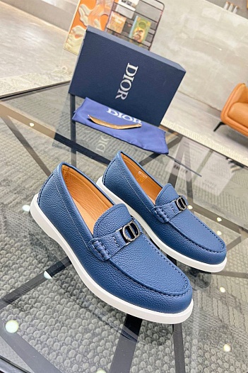 Мужские кожаные лоферы Dior   