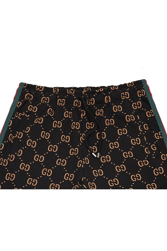 Чёрный спортивный костюм Gucci GG monogram