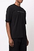 Оверсайз чёрная футболка Off-White Marker