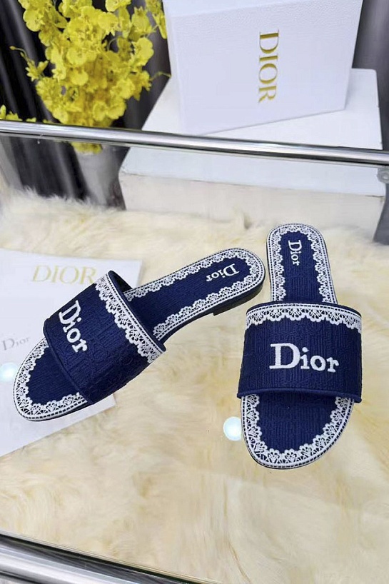 Женские шлёпанцы Dior Dway