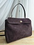 Замшевая сумка Balenciaga Rodeo Small 20x30 см - Brown