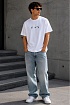 Белая оверсайз футболка Off-White 21SS Black Marker