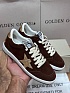 Женские замшевые кроссовки Golden Goose Ball Star premium