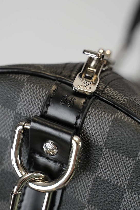 Дорожная сумка Louis Vuitton Keepall Damier Graphite 55x30 см