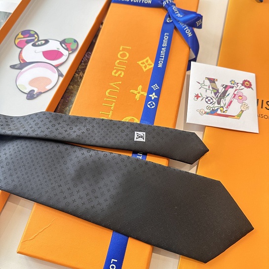 Галстук Louis Vuitton Monogram premium - Black