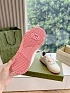 Женские кроссовки Gucci Premium - White / Pink