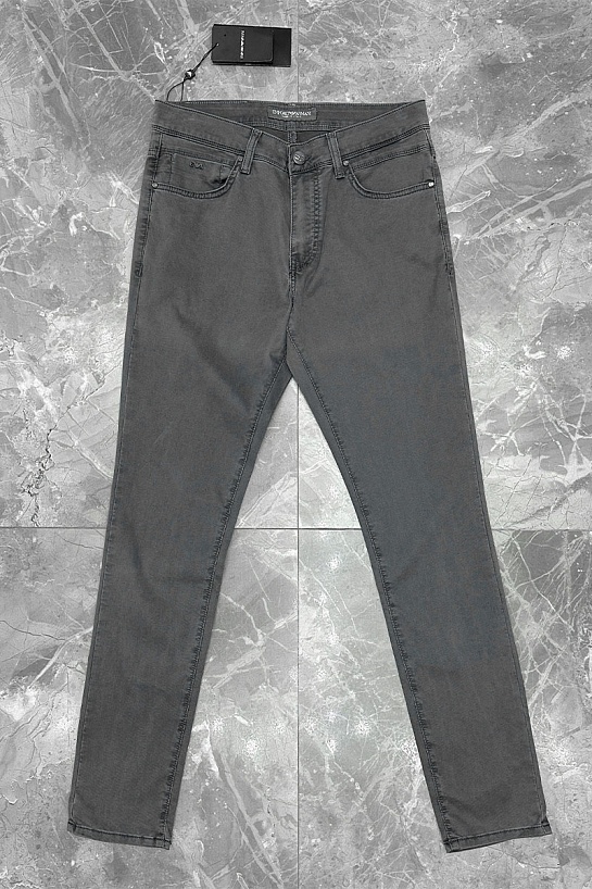 Мужские серые джинсы Emporio Armani
