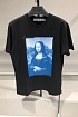 Чёрная футболка Off-White c/o Virgil Abloh Monalisa slim-cut