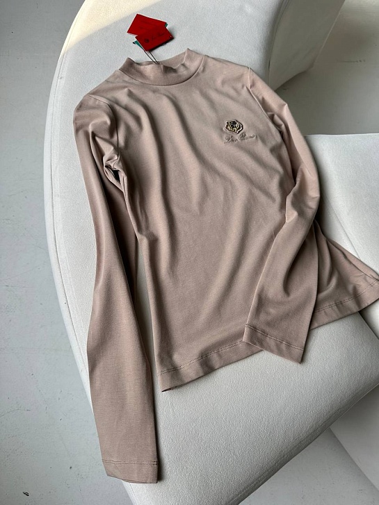 Женская бежевая водолазка Loro Piana