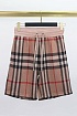 Бежевые шорты Burberry Check motif