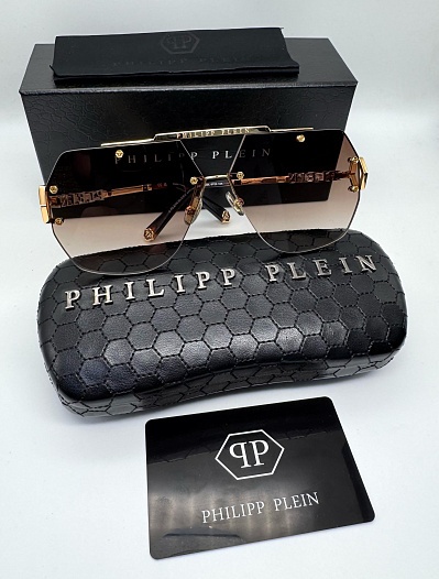 Солнцезащитные очки Philipp Plein - Brown   