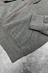 Кофта на молнии серого цвета Tommy Hilfiger