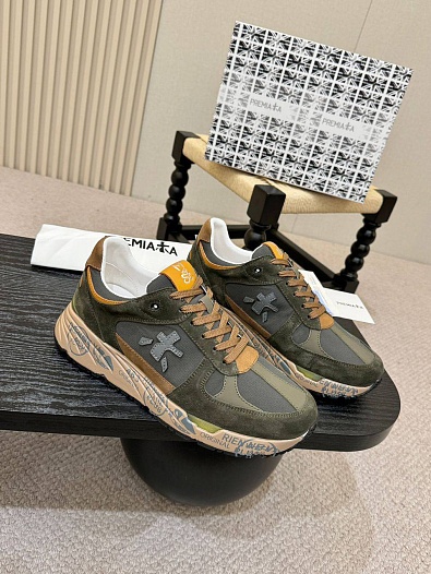 Мужские кроссовки Premiata Mase - Khaki   