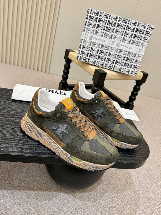 Мужские кроссовки Premiata Mase - Khaki
