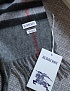 Шарф Burberry two-tone Check premium 168x30 см - Grey