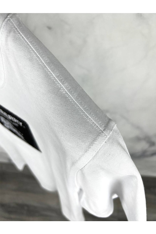 Белая футболка Burberry Roundwood Label