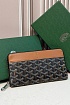 Кожаное портмоне Goyard Matignon GM premium 20x11x2.3 см
