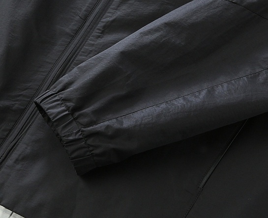 Мужская чёрная ветровка Zegna