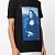 Чёрная футболка Off-White c/o Virgil Abloh Monalisa slim-cut