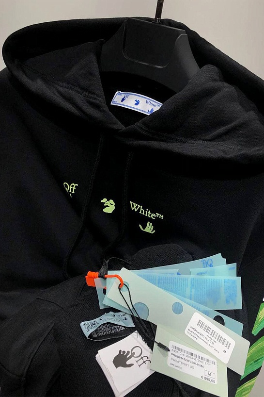 Мужские чёрные штаны Off-White Marker Arrow