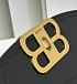 Женская сумка Balenciaga BB Soft Premium 23x14.5x4 см - Black / Gold