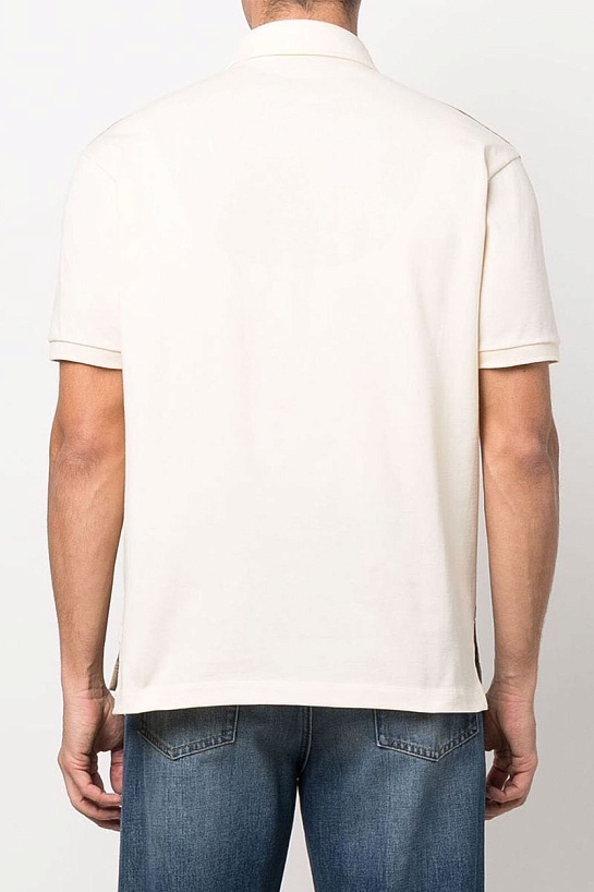 Мужское поло Gucci GG monogram all-over - White / Beige