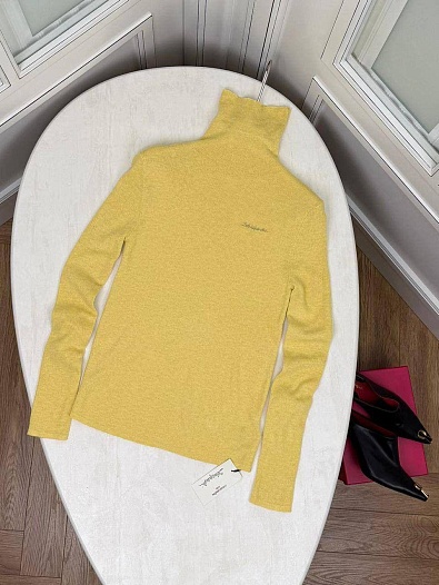 Женская водолазка Schiaparelli premium - Yellow   