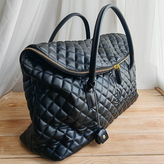 Женская дорожная сумка Yves Saint Laurent 54x37 см -Black   