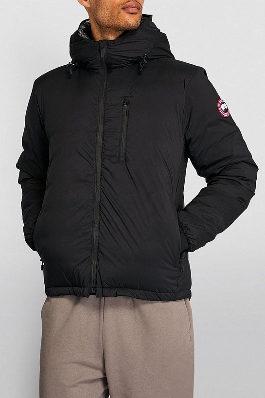 Куртка чёрного цвета Canada Goose Lodge