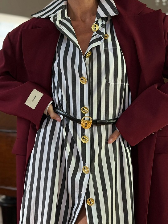 Женское платье с ремнём Schiaparelli