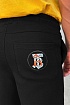 Мужские шорты Burberry Horseferry logo - Black