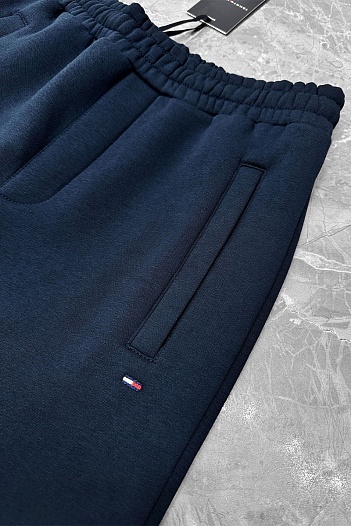 Тёмно-синие штаны на флисе Tommy Hilfiger   