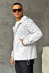 Ветровка белого цвета Louis Vuitton Damier Spread Windbreaker
