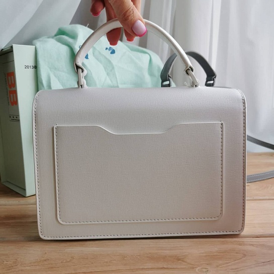 Женская сумка Off-White 1.4 Jitney 22x15 см - White