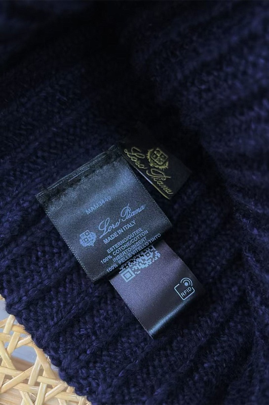 Мужская шапка Loro Piana Niseko Premium - Navy