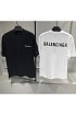 Белая оверсайз футболка Balenciaga logo-print