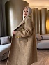 Женское шерстяное пальто Schiaparelli Premium - Beige