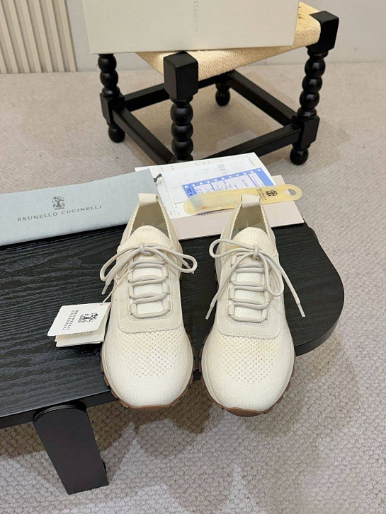 Мужские кроссовки Brunello Cucinelli knitted