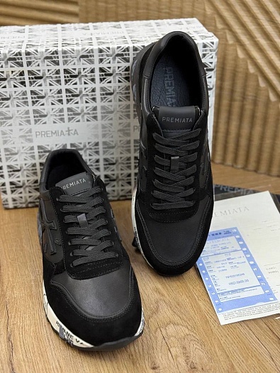 Мужские кроссовки Premiata Mick - Black   
