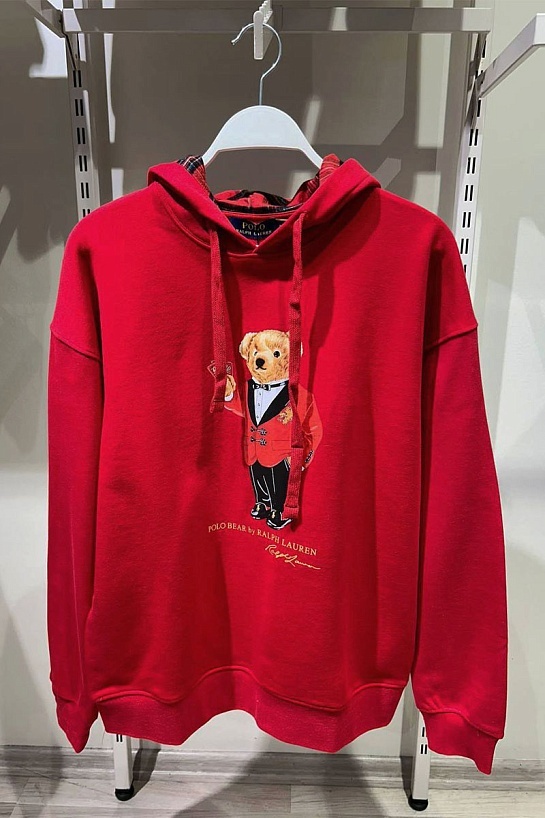 Мужское красное худи Роlо Ralрh Lаurеn Lunar New Year