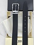 Двусторонний кожаный ремень Montblanc Premium (ширина 3.5 см)