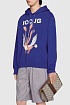 Оверсайз худи Gucci Freya Hartas ICCUG - Purple