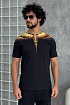 Чёрная футболка Marcelo Burlon County of Milan Solfolk Wings