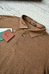 Мужское коричневое поло Loro Piana premium