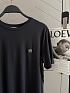 Чёрная женская футболка Loewe premium