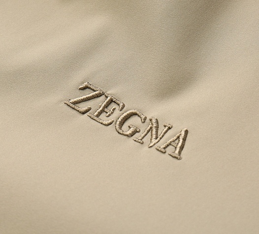 Мужская бежевая ветровка Zegna   