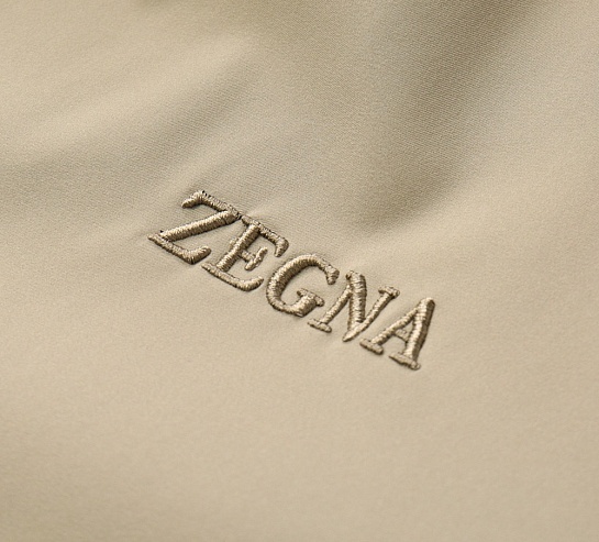 Мужская бежевая ветровка Zegna