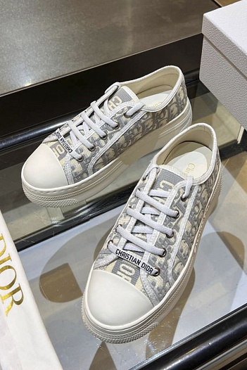 Женские кеды на платформе Dior Walk'n' premium   