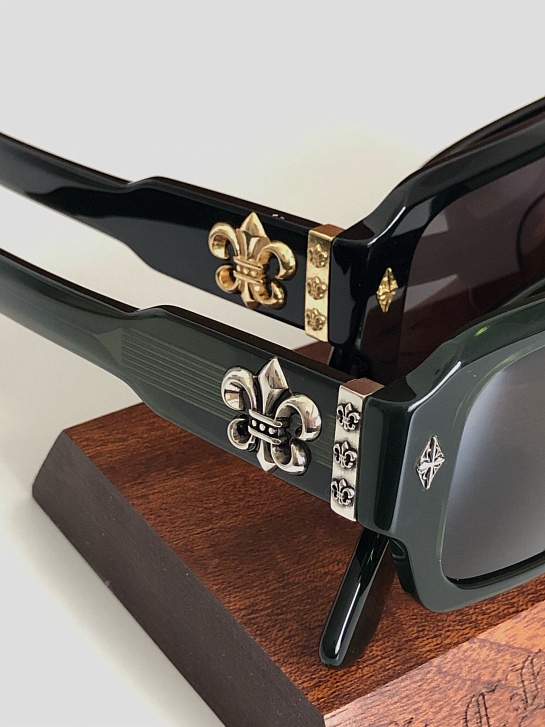 Солнцезащитные очки Chrome Hearts square-frame - Black